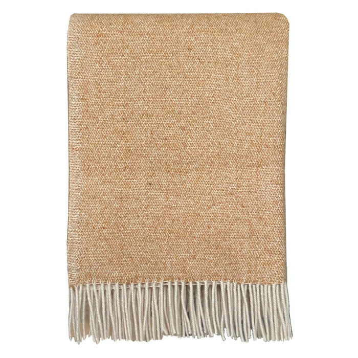 Malagoon Double Faced Plaid - Camel Beige