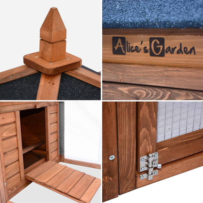 sweeek - Kippenhok java, 196x73,55x98