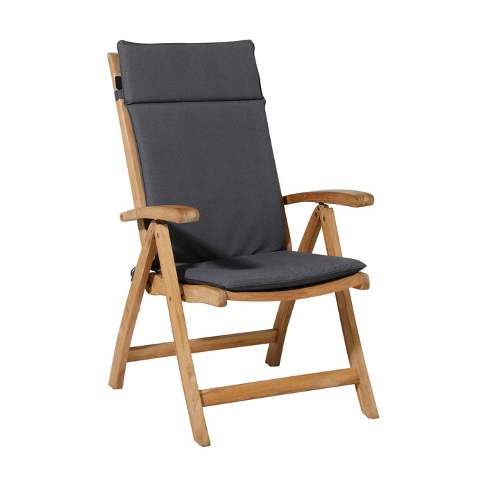 Madison Stoelkussen - Hoge Rug - Grey - 120x50 - Grijs