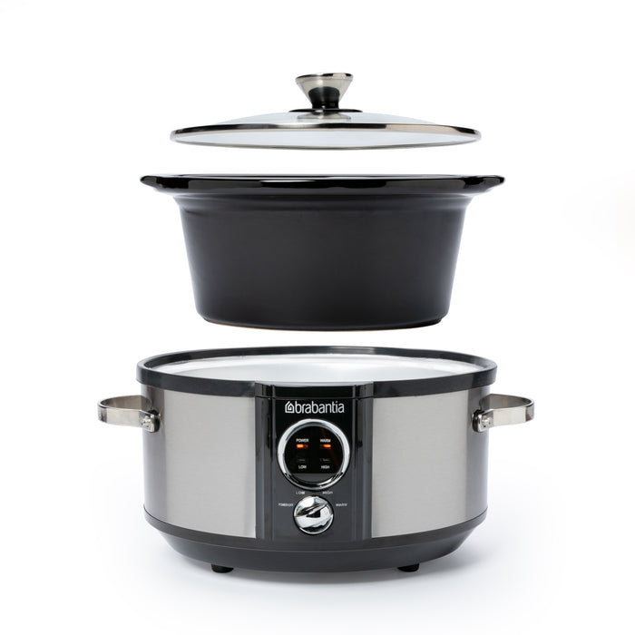 Brabantia BBEK1081 - Slow Cooker - 3.5 Liter - 180 Watt