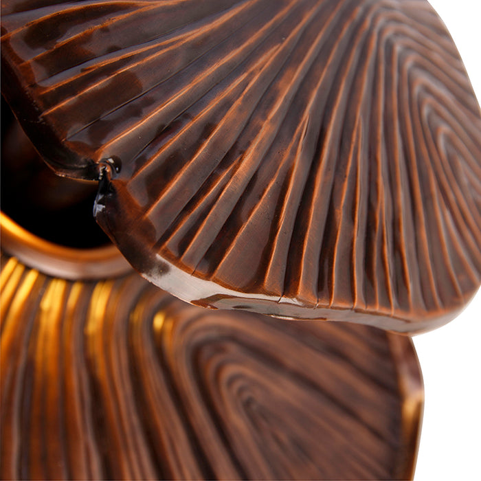 QAZQA Wandlamp sem - Koper - Design - L 30.5cm