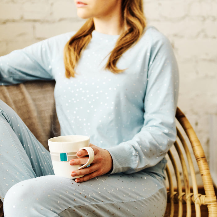 Royal Doulton Pacific Stone Mok 0,4 L - Set van 4