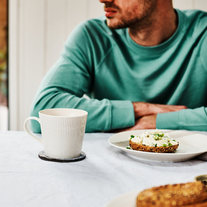 Royal Doulton Pacific Stone Mok 0,4 L - Set van 4