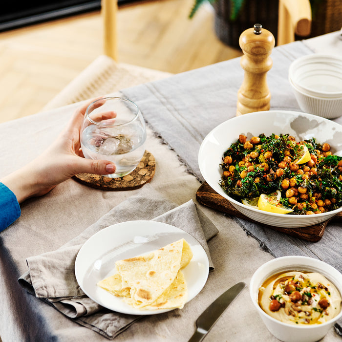 Royal Doulton Pacific Stone Bord Ø 23 cm - Set van 4