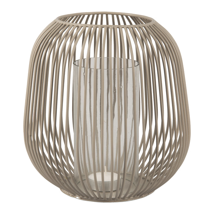 Present Time Illuminate Lantaarn M - Warm Grijs