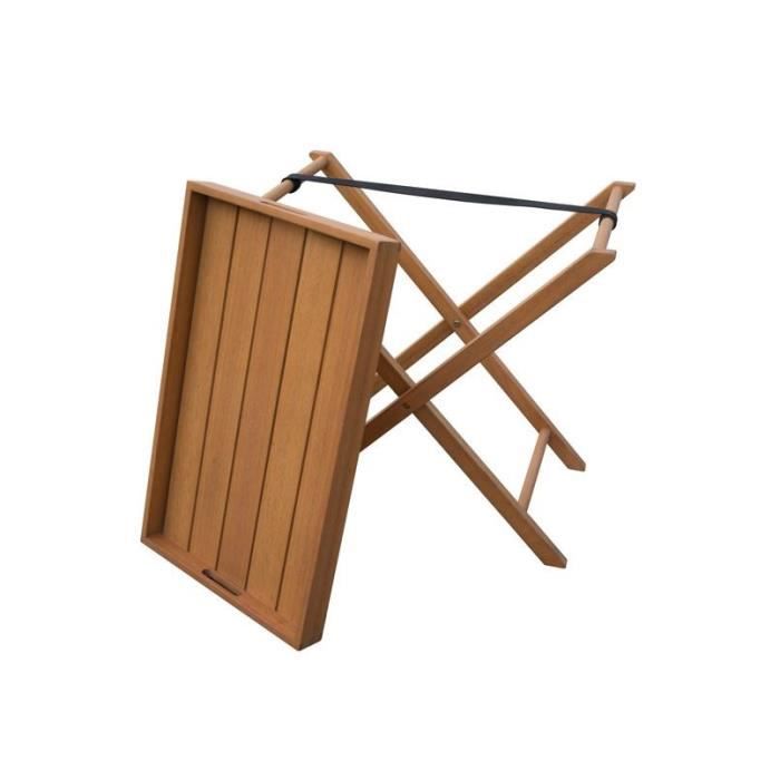 Cstore Opklapbare serveerwagen - 67,5 x 52 x 75 cm - Acacia