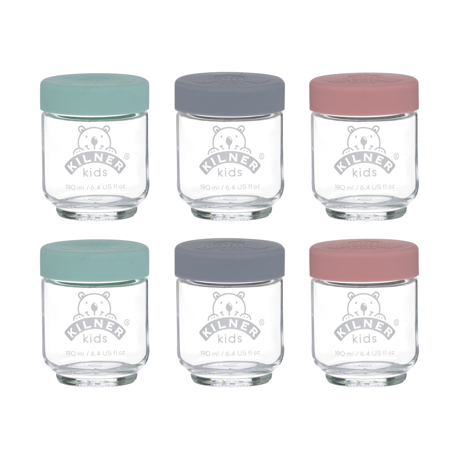 Kilner Voorraadbokalen Babyvoeding 0,19 L - 6 st.
