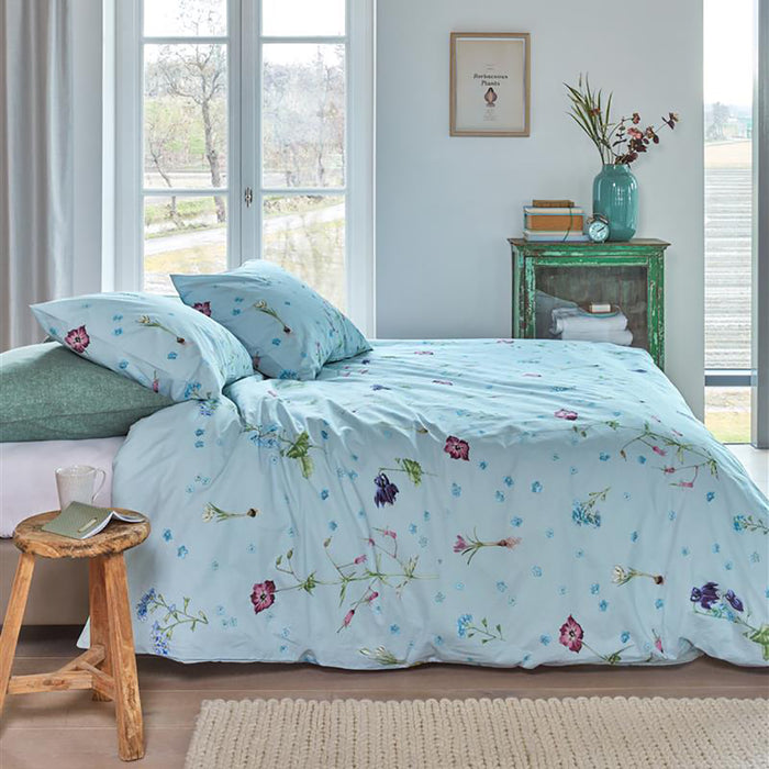 Marjolein Bastin Forget Me Not Dekbedovertrek 240 x 220 cm - Blauw/Grijs
