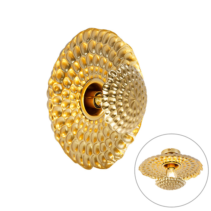 QAZQA Design wandlamp antiek goud - Robert