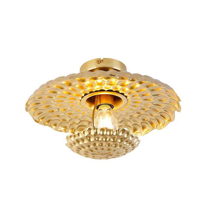 QAZQA Design wandlamp antiek goud - Robert