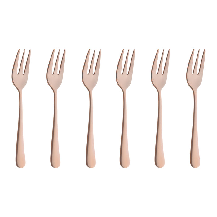 Amefa Austin Vintage Taartvorkjes 6 st. - Koper