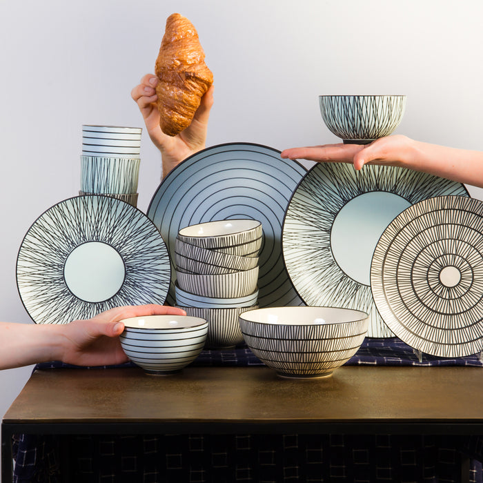 POLSPOTTEN Pastel Afresh Bord ¯ 20 cm - 4 st.