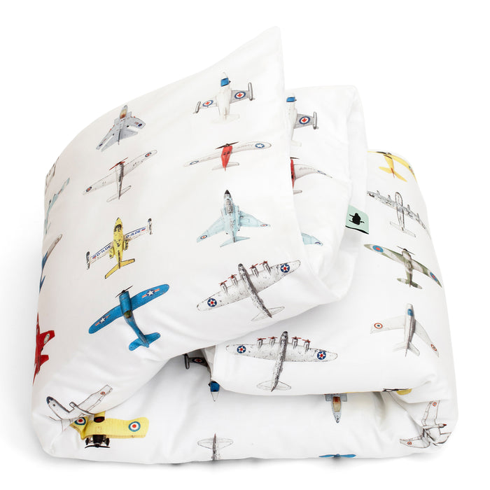 Studio Ditte Vliegtuigen Dekbedovertrek 140 x 220 cm