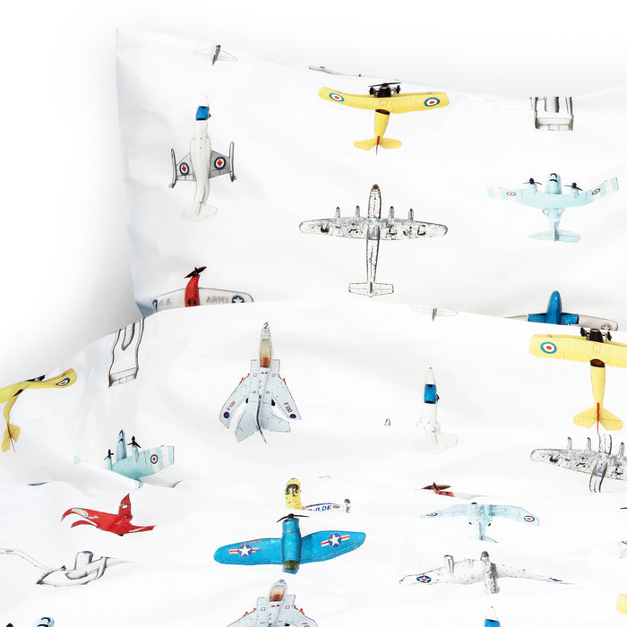 Studio Ditte Vliegtuigen Dekbedovertrek 140 x 220 cm