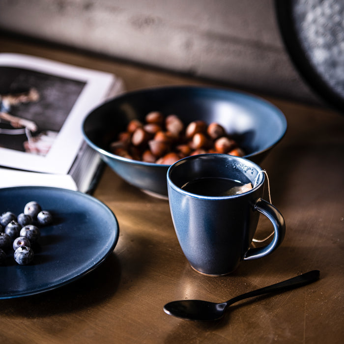 vtwonen Bord Ø 25,5 cm - Blauw