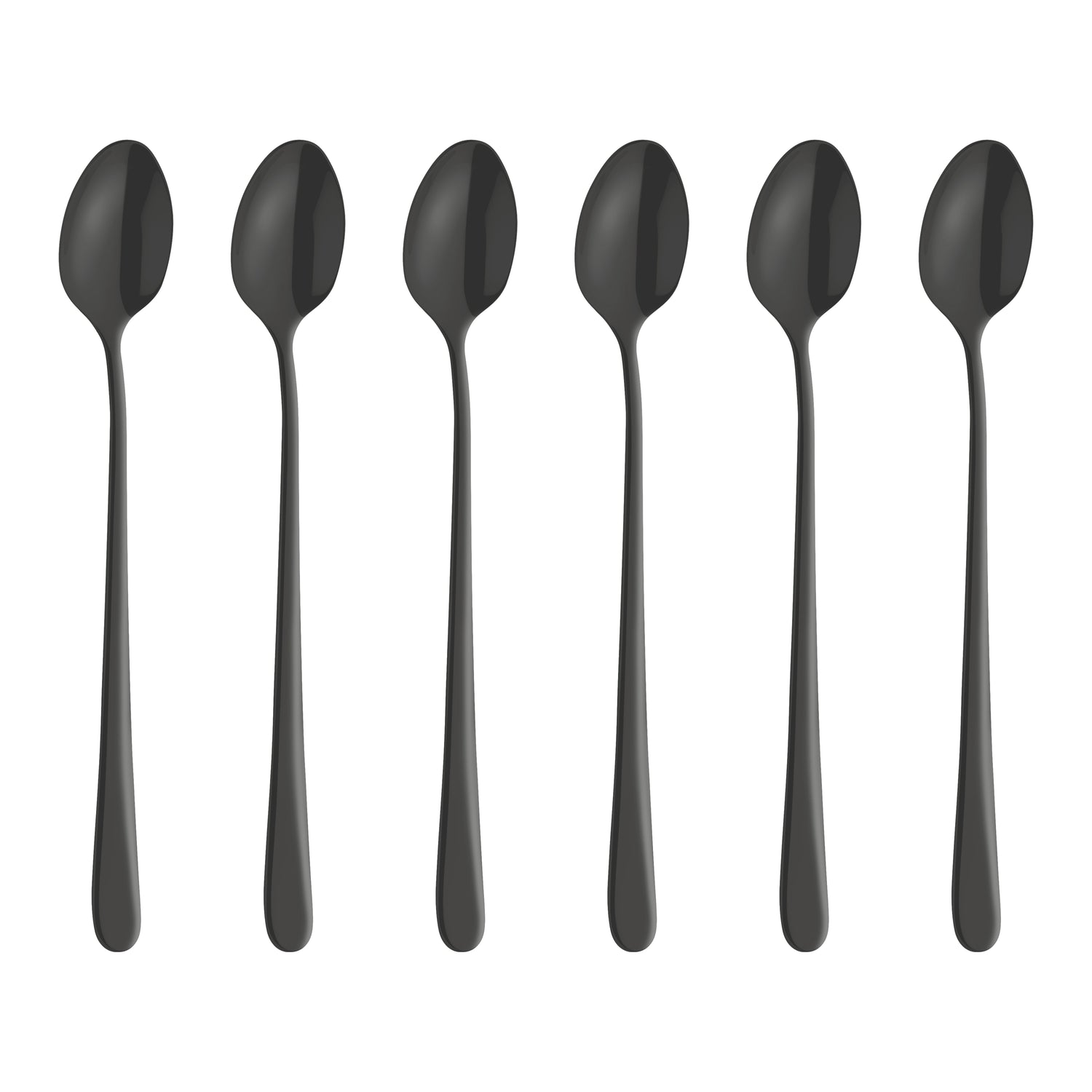 Amefa Austin Vintage Latte Lepels 6 st. - Zwart