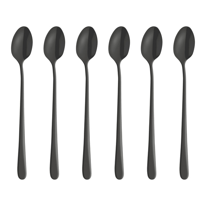 Amefa Austin Vintage Latte Lepels 6 st. - Zwart