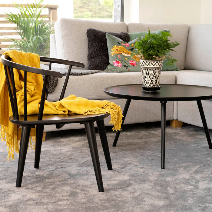 Rowico Carmen Stoel - Set Van 2 - Bruin