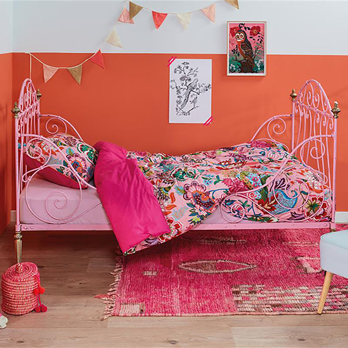 Oilily Amelie Sits Dekbedovertrek 120 x 150 cm - Roze