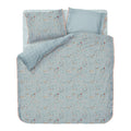 Pip Studio Leafy Hoeslaken 160 x 200/220 cm - Blauw/Grijs