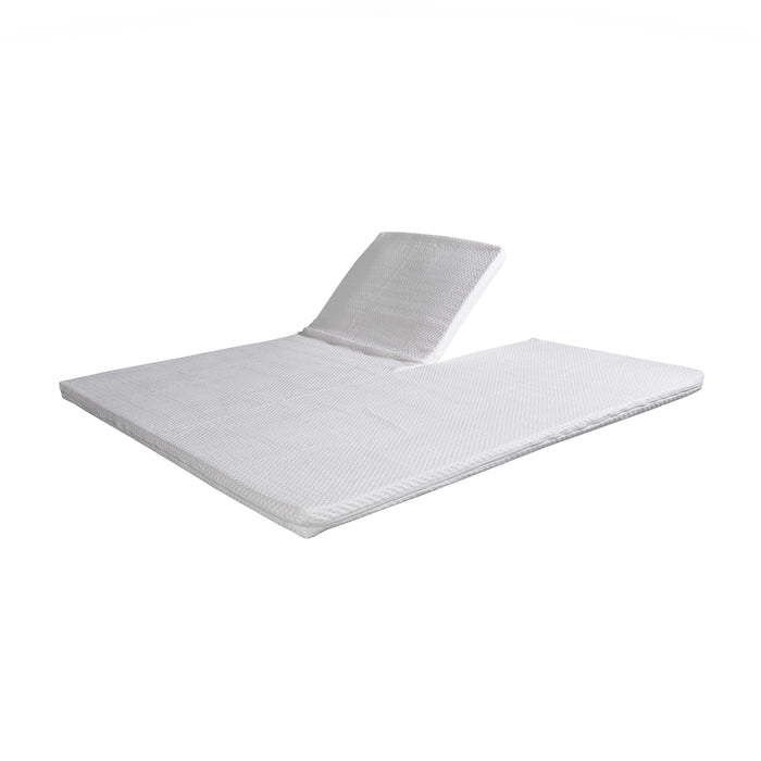 MOOS Silya Traagschuim BioKatoen Tijk Splittopper 180 x 200 cm