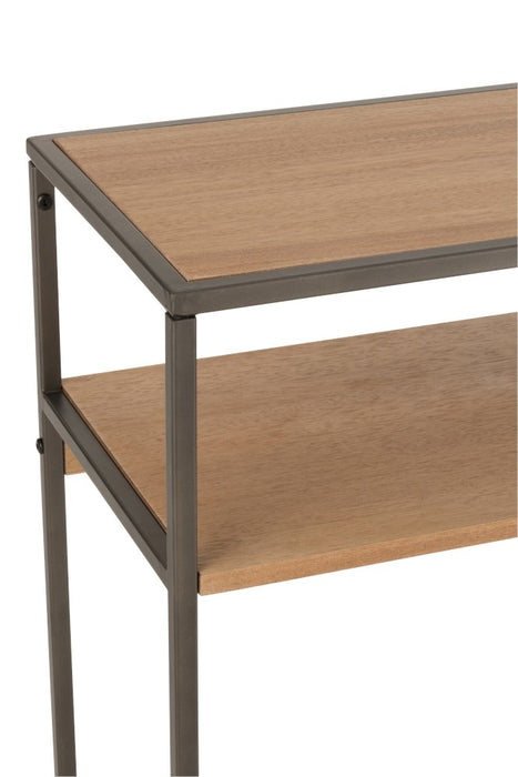 Duverger® Just Scandinavian - Sidetable - MDF - eik fineer - 1 lade -