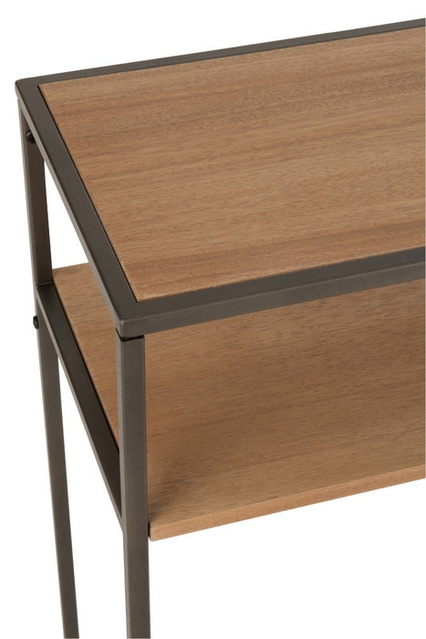 Duverger® Just Scandinavian - Sidetable - MDF - eik fineer - 1 lade -
