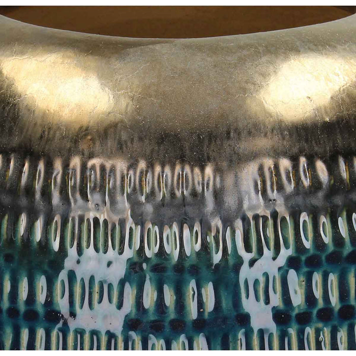 SVJ Home Decorations Vaas - H43 x Ø25 cm - Chinees Keramiek - Blauw