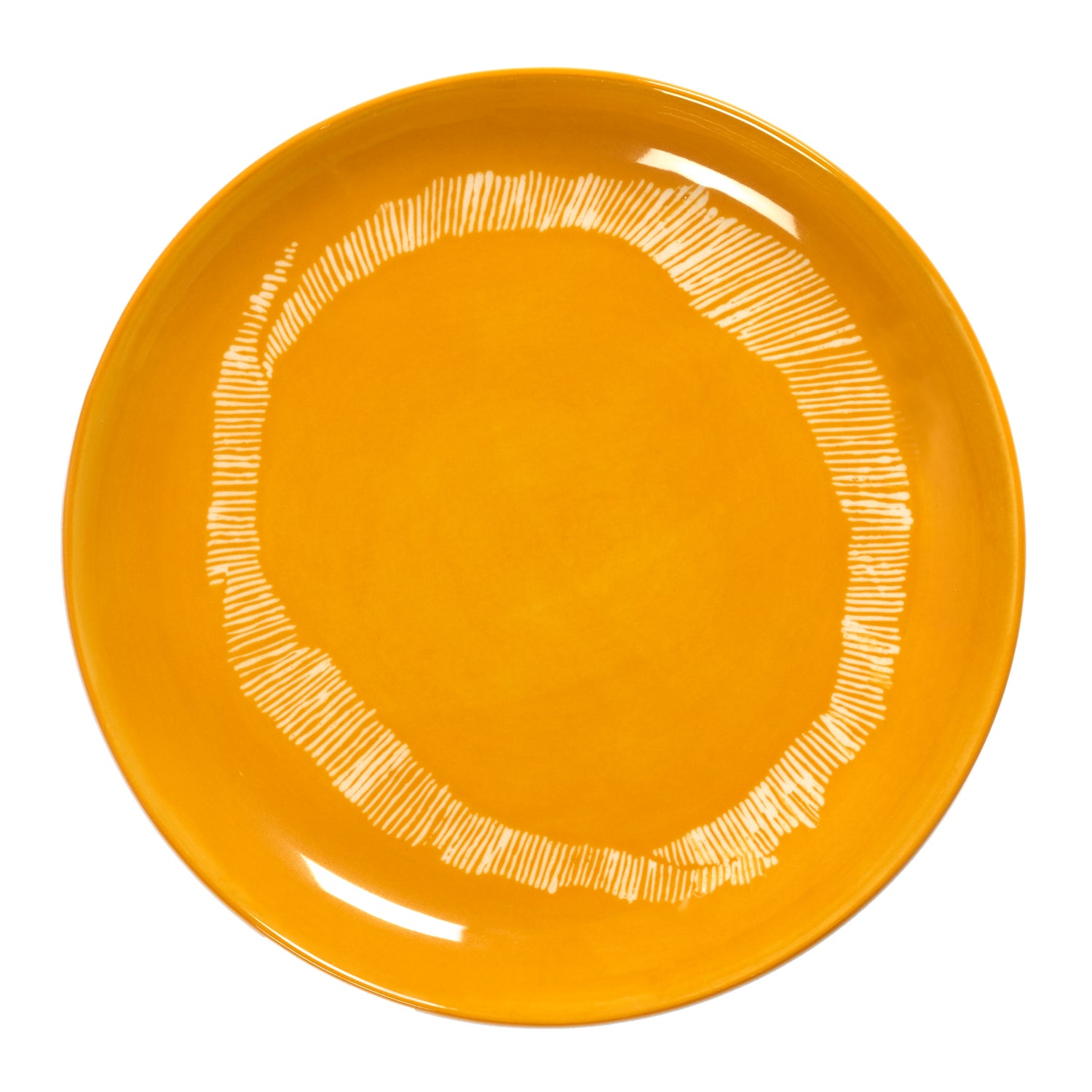 Serax Ottolenghi Feast Bord Ø 19 cm - Sunny Yellow Swirl