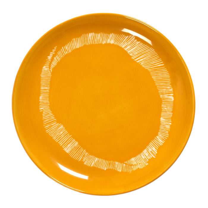 Serax Ottolenghi Feast Bord Ø 19 cm - Sunny Yellow Swirl