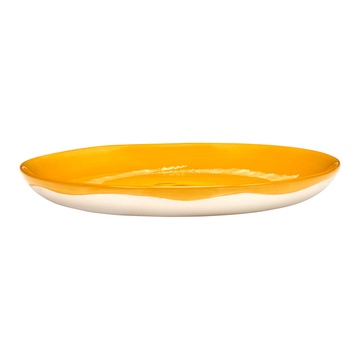 Serax Ottolenghi Feast Bord Ø 19 cm - Sunny Yellow Swirl
