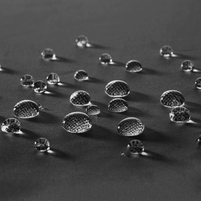 tectake® Aluminium dubbel windscherm uitschuifbaar met oprolmechanisme