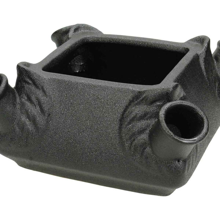 SVJ Home Decorations Vasa Vaas - H56,5 x Ø28,5 cm - Aardewerk - Zwart