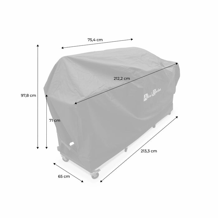 sweeek - Beschermhoes voor gasbarbecue D'artagnan