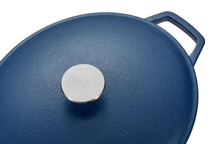 Buccan - Hamersley - Gietijzeren braadpan 29cm - Blauw