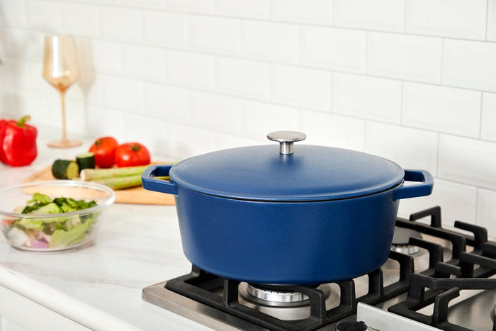 Buccan - Hamersley - Gietijzeren braadpan 29cm - Blauw