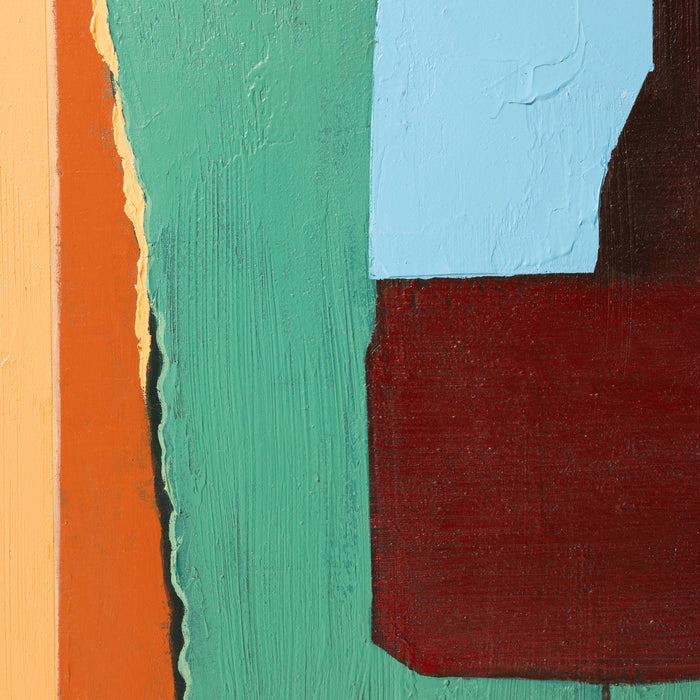 HKliving Natural Blues Schilderij