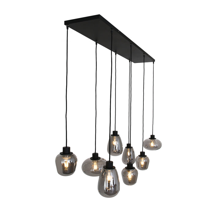 Steinhauer Hanglamp modern - Metaal - Zwart
