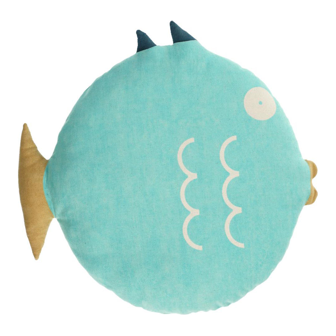 Kave Home Delmare Sierkussen - Turqouise