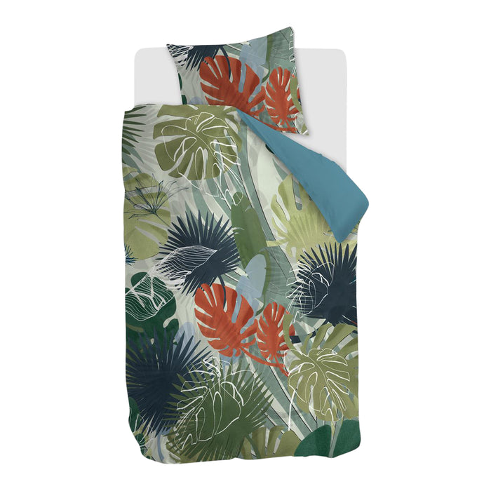 Beddinghouse Paper Leaves Dekbedovertrek 140 x 200/220 cm - Multicolor