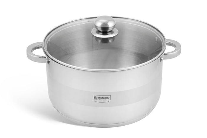 Edenberg Classic Line - Kookpan met Deksel - RVS - Ø 16 cm