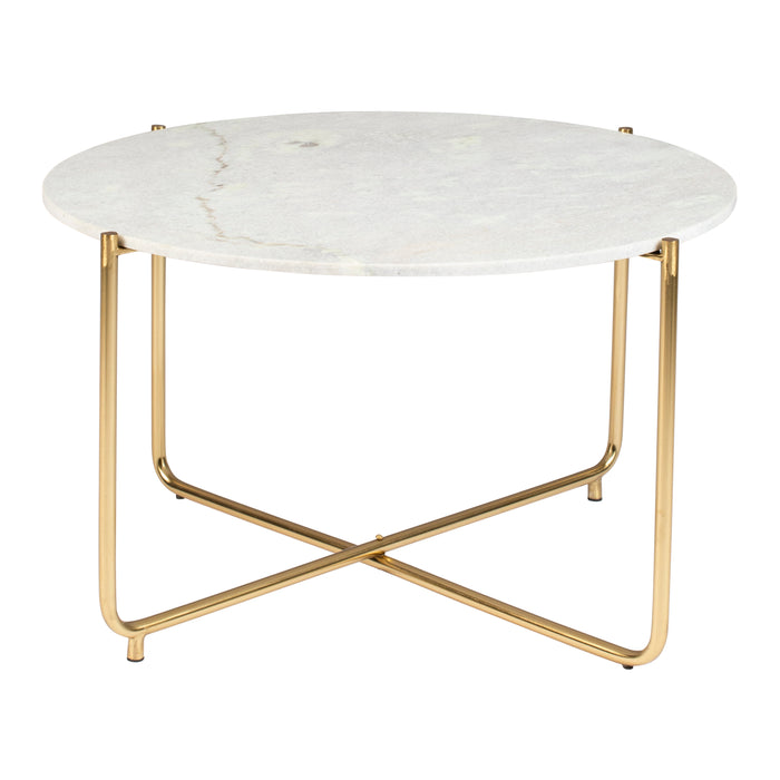 by fonQ basic Chique Salontafel Ø 70 cm - Wit