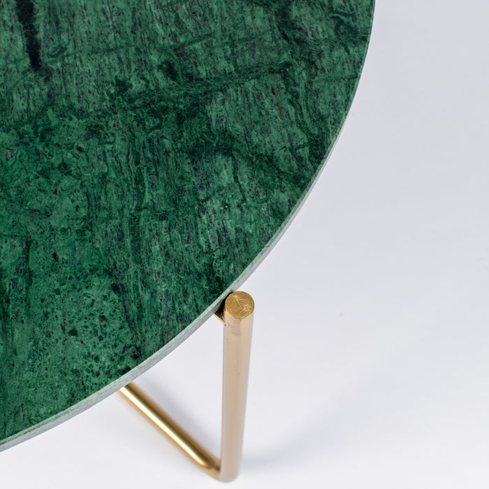 by fonQ basic Chique Salontafel Ø 70 cm - Groen