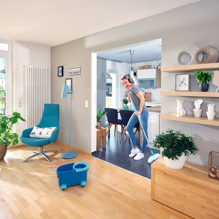 Leifheit Clean Twist Disc Mop Vloerwisser Set Met Wieltjes