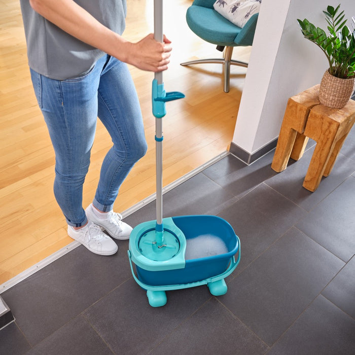 Leifheit Clean Twist Disc Mop Vloerwisser Set Met Wieltjes