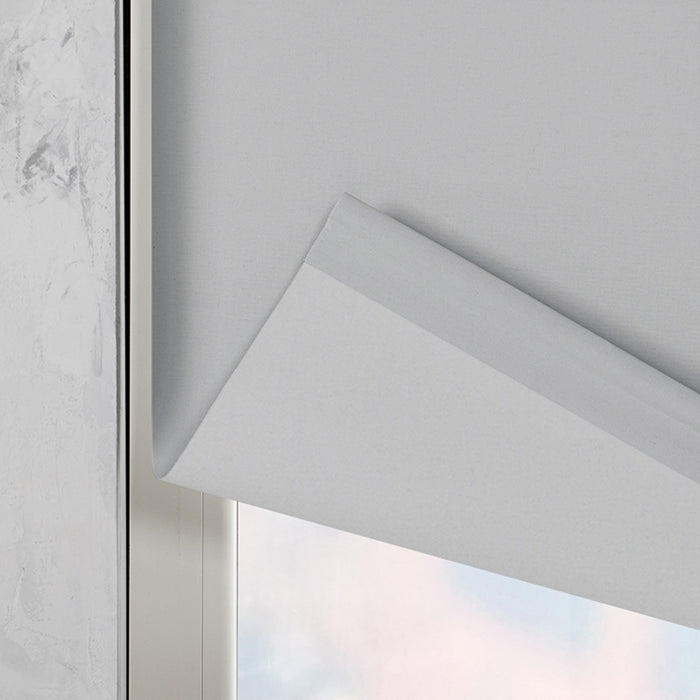 Rollit München Geveerd Rolgordijn Wit