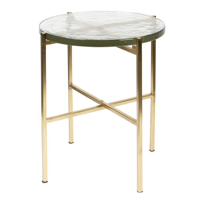 Dutchbone Vidrio Bijzettafel - Brass