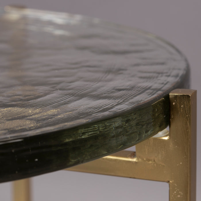 Dutchbone Vidrio Bijzettafel - Brass