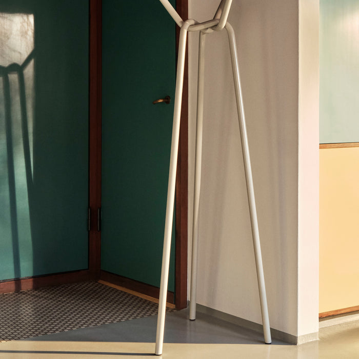 HAY Knit Staande Kapstok 3 Haken - White