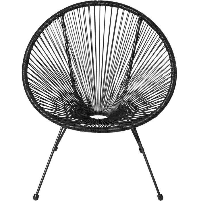 tectake Set van 2 stoelen Gabriella met tafel